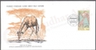 Czechoslovakia World Wildlife Fund First Day Cover of 1976 on Animals.