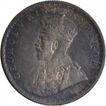 Silver One Rupee Coin of King George V of  Bombay Mint of 1913.