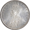 Silver One Rupee Coin of King George V of Bombay Mint of 1919.