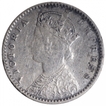 Silver Two Annas Coin of Victoria Empress of Calcutta Mint of 1901.