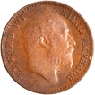 Copper One Twelfth Anna Coin of King Edward VII of Calcutta Mint of 1906.
