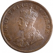 Copper One Quarter Anna Coin of King George V of Calcutta Mint of 1918.