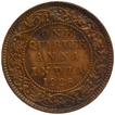 Copper One Quarter Anna Coin of King George V of Bombay Mint of 1926.