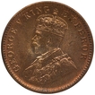 Copper One Quarter Anna Coin of King George V of Calcutta Mint of 1929.