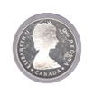 Silver One Dollar Proof Coin of National Parks of Canada.