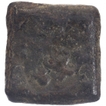 Copper Coin of City State of Ujjaini srivatsa Symbole