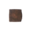 Very Rare Copper Square Coin of City State of Eran with Flower, Tree and Fishes Symbols