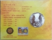 2023 Silver Proof Set of 100 Years Centennial Celebrate Birth Year of Shri Nandamuri Taraka Rama Rao - NTR 100 Rupees Hyderabad Mint.